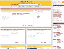 Tablet Screenshot of clickachat.com